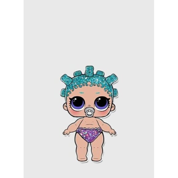 LOL Surprise Lil Sisters Series 3 Doll Sugar Queen Or Cosmic Queen Gold Ball - Picture 3 of 10